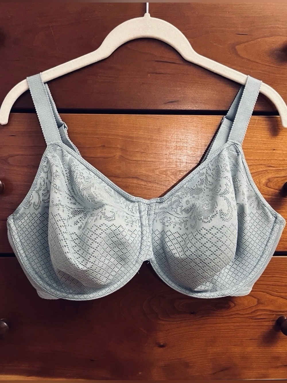 Wacoal 857210 Visual Effects Minimizer Bra, Light Blue, 38DDD - Picture 6 of 6